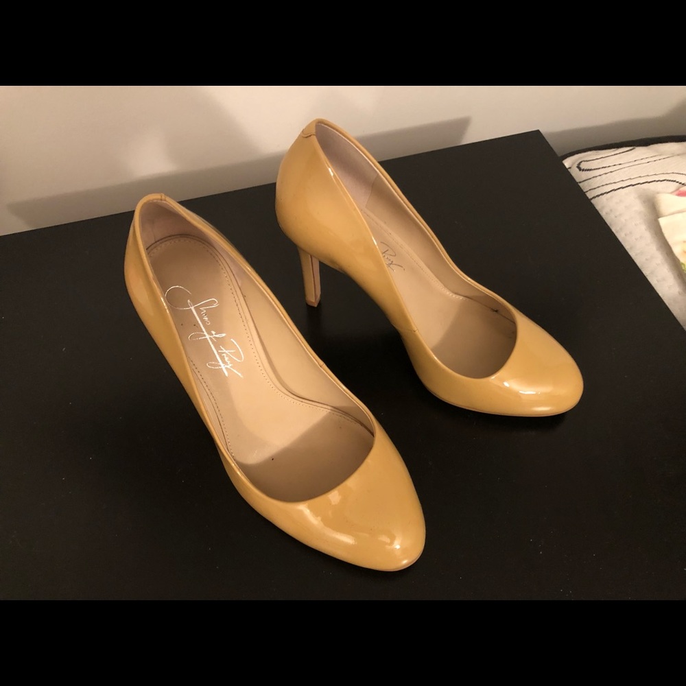 Beige heels from Shoes of Prey